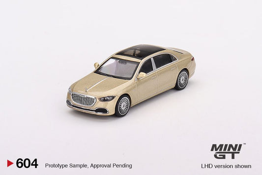 Preorder - October 2023 - 1/64 Mercedes Maybach S680, champagne metallic