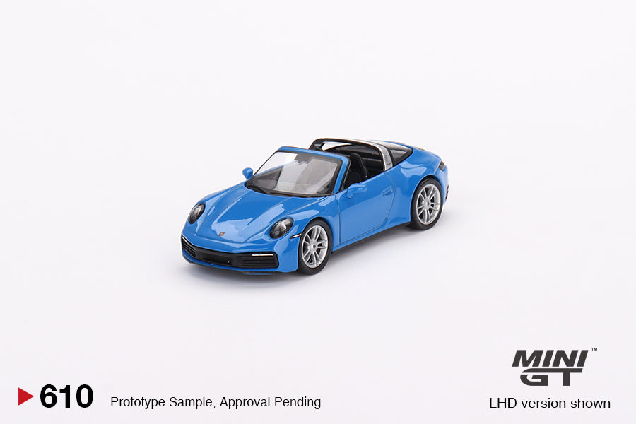 Preorder - October 2023 - 1/64 Porsche 911 Targa 4S, shark blue