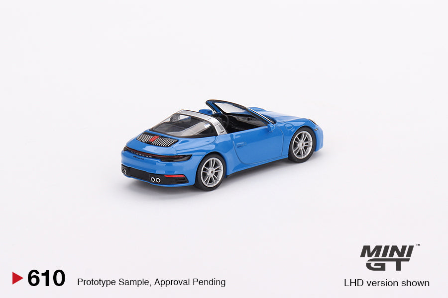 Preorder - October 2023 - 1/64 Porsche 911 Targa 4S, shark blue