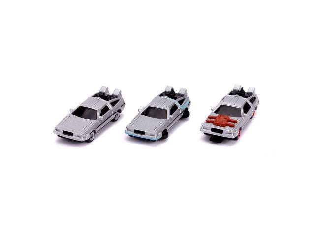 Back to the Future Nano Hollywood Rides 3-pack