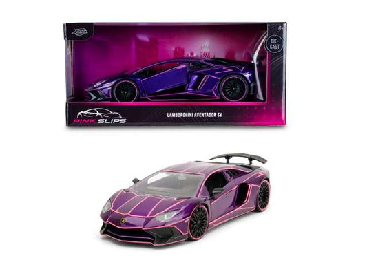 1/24 Lamborghini Aventador SV, purple