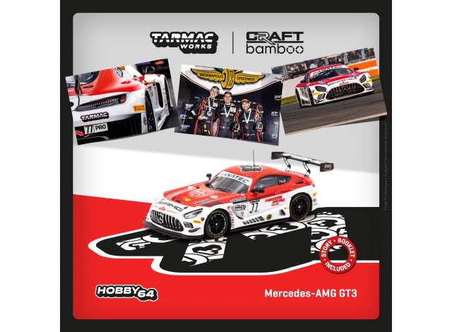 Preorder - November 2023 - 1/64 2022 Mercedes-AMG GT3 Craft-Bamboo