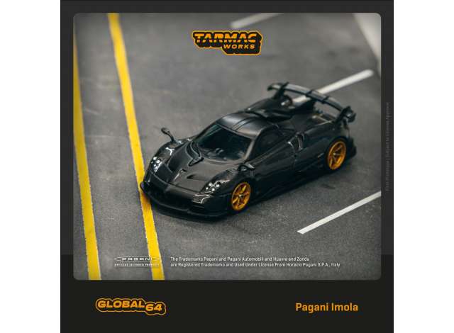 Preorder - February 2024 - 1/64 Pagani Imola, grigio knockhill