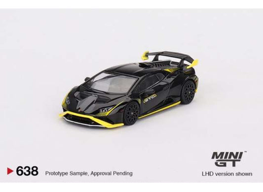 Preorder - November 2023 - 1/64 Lamborghini Huracan STO, nero noctis