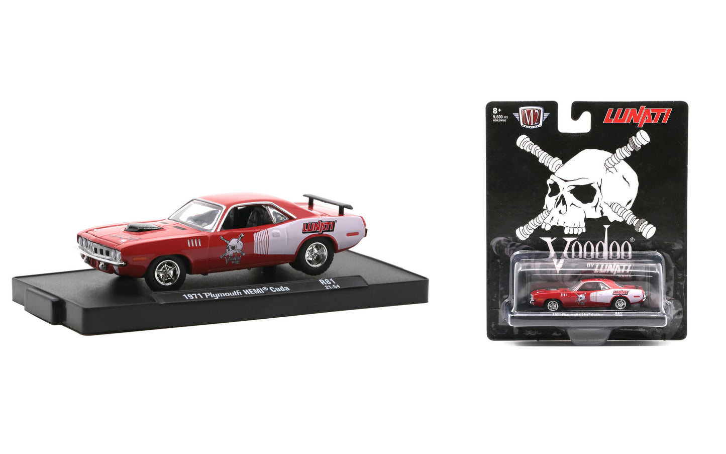 M2 - 1971 Plymouth Hemi Cuda *Lunati*, rallye red