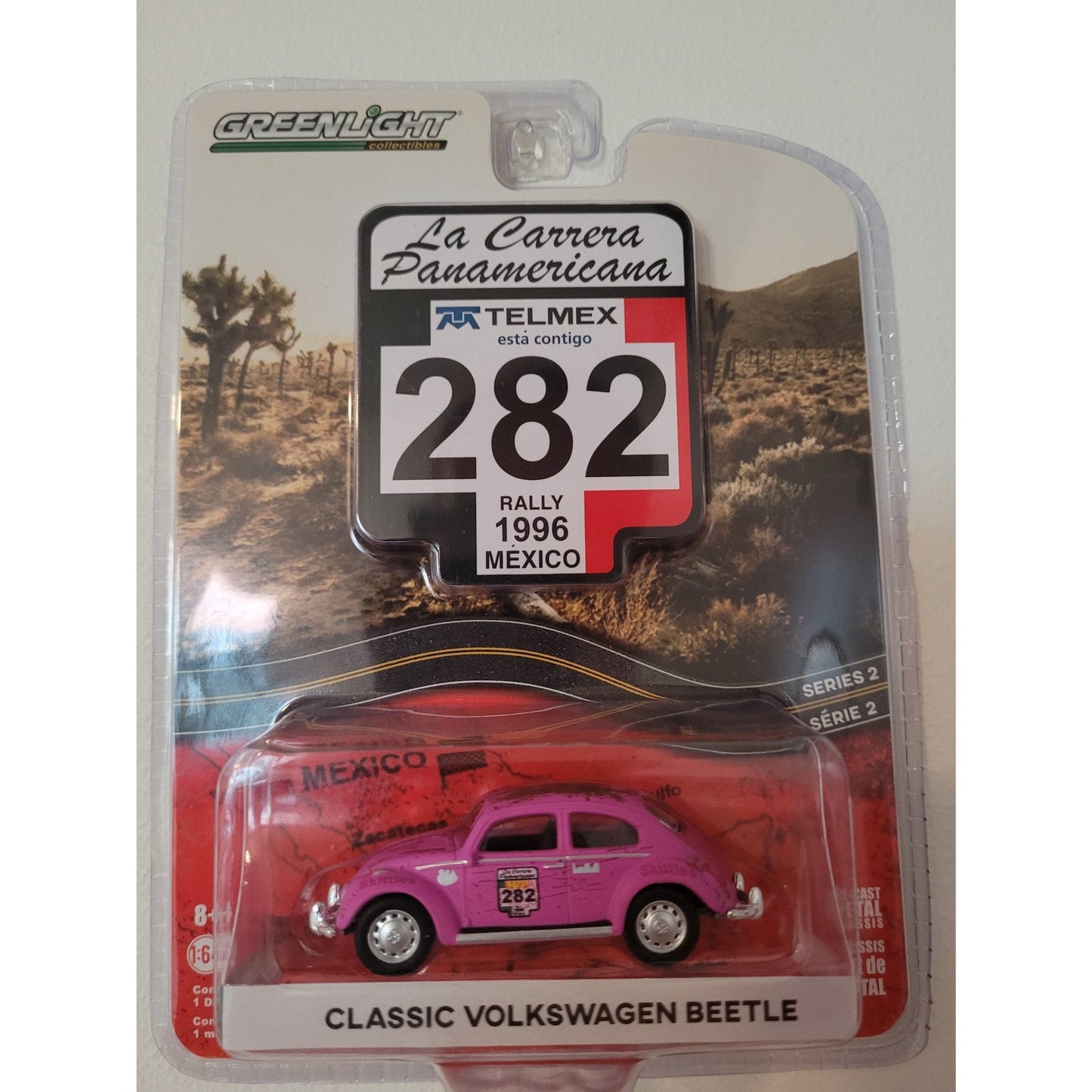 Greenlight - Classic Volkswagen Beetle Pink