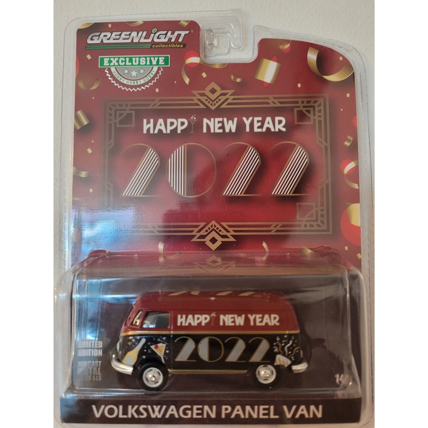 Greenlight - Volkswagen Panel Van "Happy New Year 2022"