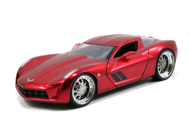 1/24 2009 Corvette Stingray concept, metallic red