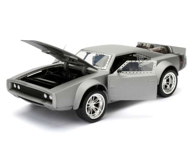 1 24 Dom s Ice Charger Fast 8 grey Diecast Panda