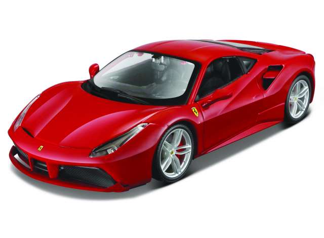 Preorder - Q2 2023 - 1/24 Ferrari 488 GTB Kit, plastic modelkit