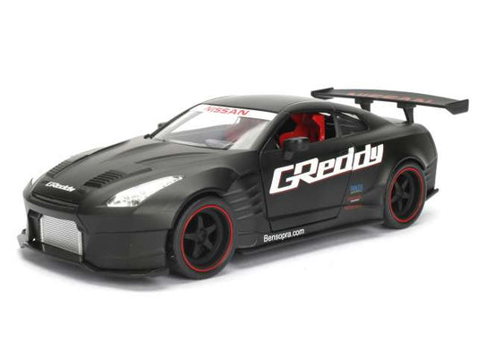 1/24 2009 Nissan GT-R (R35) Ben Sopra JDM Tuners, primer black