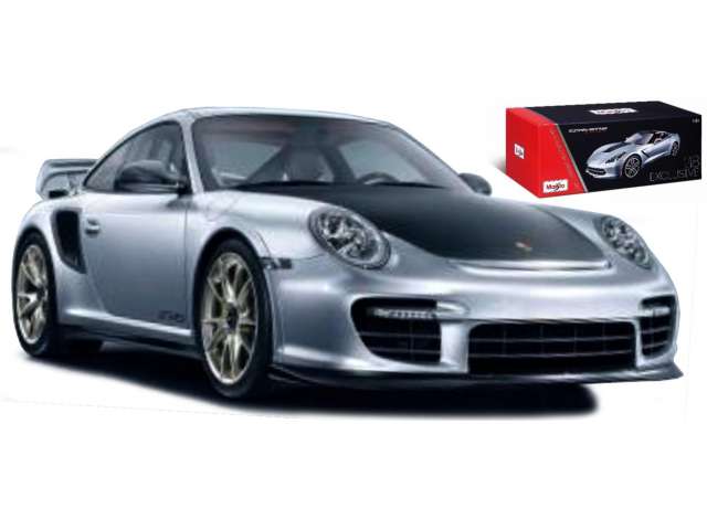 Preorder - Q2 2023 - 1/18 Porsche 911 GT2 RS, silver/black