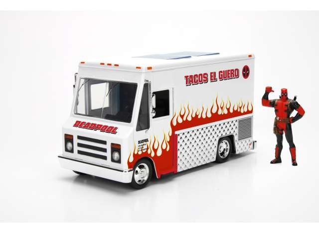 1/24 Deadpool Foodtruck with Figure