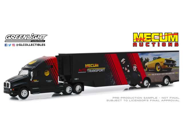 1/64 Kenworth T2000 Mecum Auctions Mecum Auto Transport Transporter *From the Auction Floor to Your Garage Door*