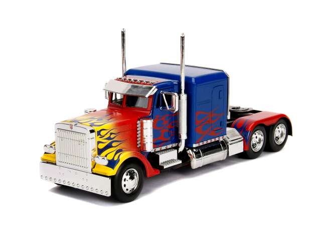 1/24 Western Star Transformers T1 Optimus Prime, blue with flames