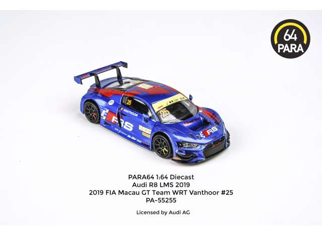 1/64 2019 Audi R8 LMS EVO #25 FIA Macau WRT van Thoor