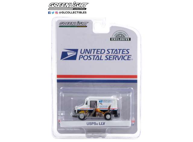 1/64 United States Postal Service (USPS) Long Life Postal Delivery Vehicle *American Motorcycles Collectables Stamps LLV