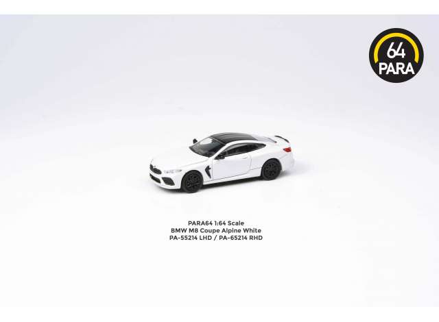 1/64 BMW M8 Coupe *Right Hand Drive*, white