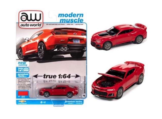 2018 Chevrolet Camaro ZL1, red hot
