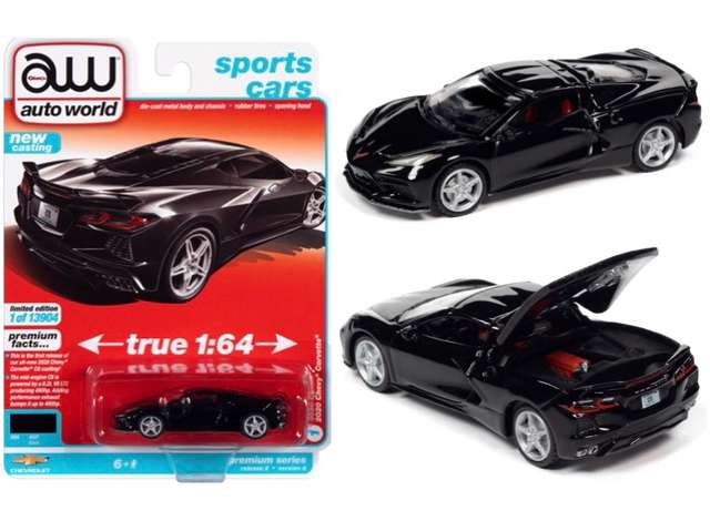2020 Chevrolet Corvette, gloss black