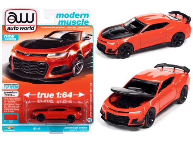 2019 Chevrolet Camaro ZL1 1LE, crush orange