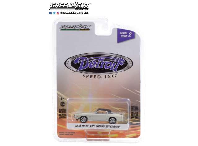 1/64 1970 Chevrolet Camaro Gary Mills *Detroit Speed Inc. Series 2*, white