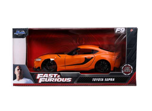 1/24 2020 Toyota Supra F&F F9, orange/black