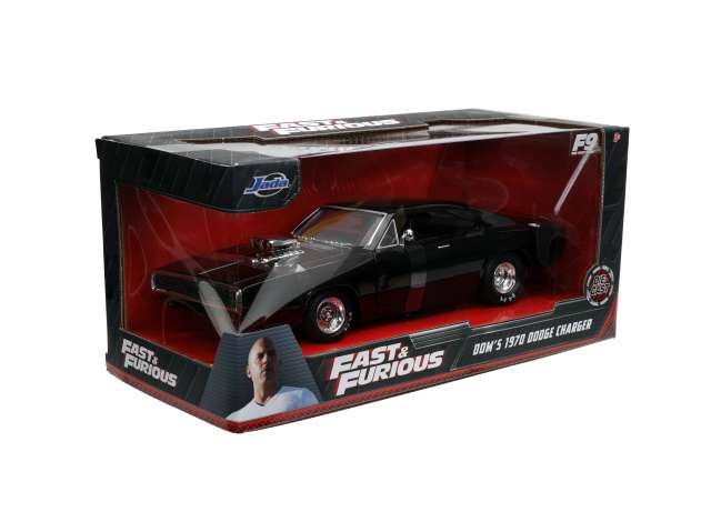 1/24 1970 Dodge Charger RT F&F F9, black
