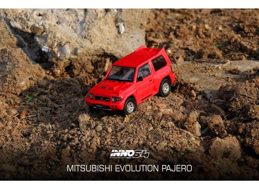 1/64 Mitsubishi Pajero Evolution, red