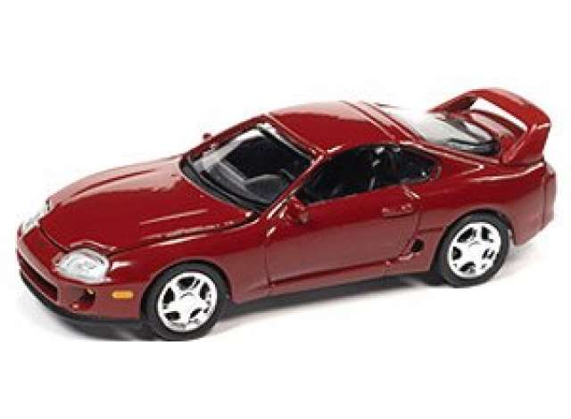 1995 Toyota Supra, renaissance red poly