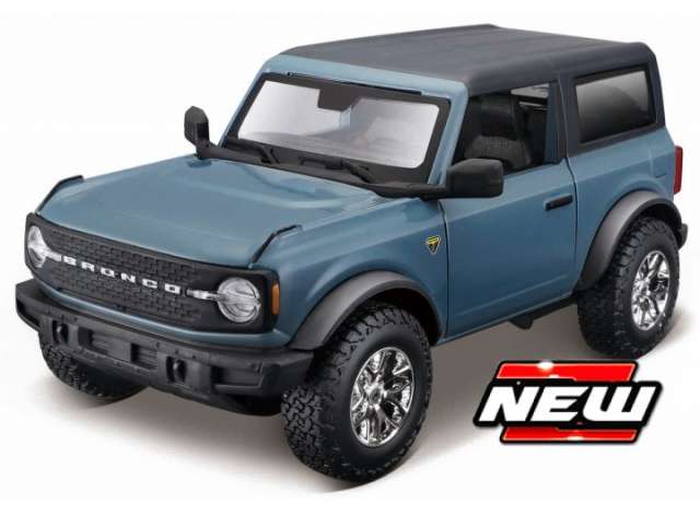 Preorder - Q2 2023 - 1/24 2021 Ford Bronco Badlands Kit, blue/black