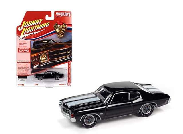 1/64 1971 Chevrolet Chevelle SS 454, black