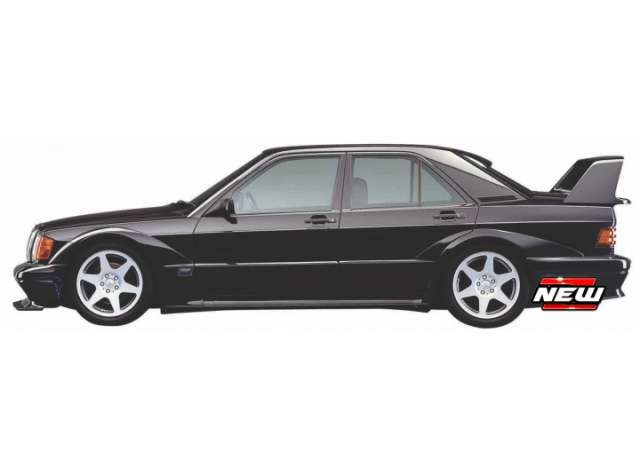 Preorder - Q2 2023 - 1/64 3inch 1990 Mercedes Benz 190E, black