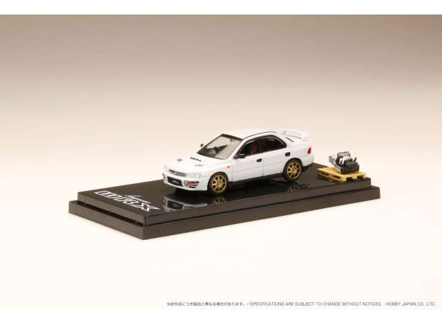 1/64 1992 Subaru Impreza WRX (GC8) Costumized Version, feather white