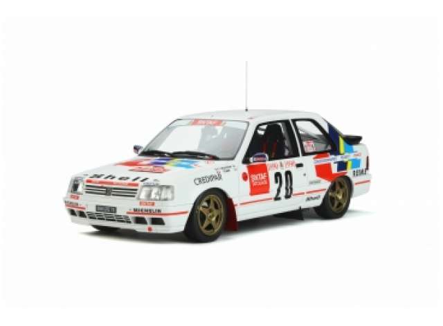 1/18 1990 Peugeot 309 GR.A #20 Rallye Monte Carlo *Resin series*, white/red