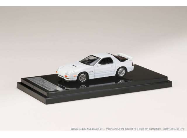 1/64 Mazda RX-7 (FC3S) GT-X, crystal white