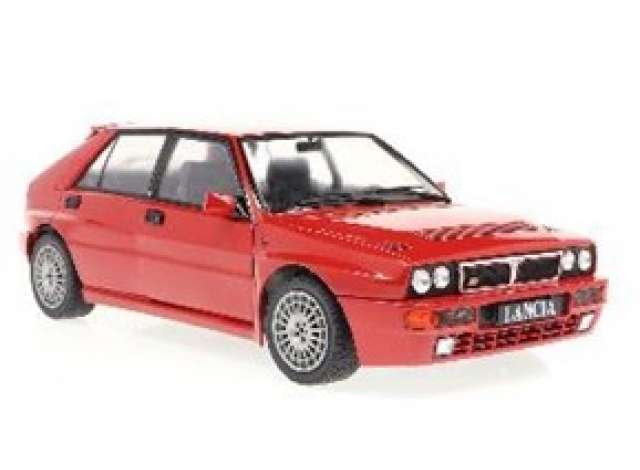 1/18 1991 Lancia Delta HF Integrale, red