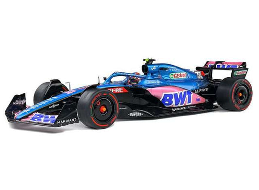 1/18 2022 Alpine A522 F1 #31 Estaban Ocon GP Australie, blue/pink