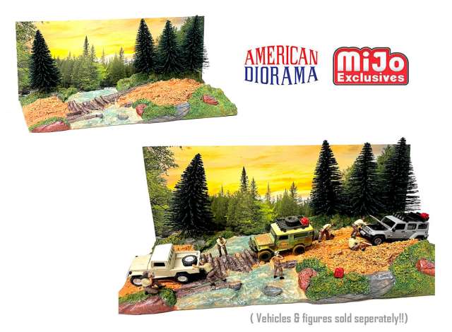 American Diorama 1:64 Figure Set - Off Road Adventure