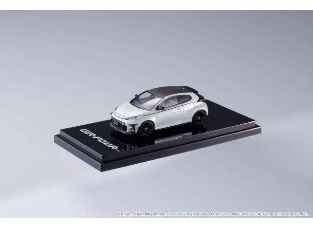 Preorder - Q2 2023 - 1/64 Toyota GR Yaris RZ High Performance GR Parts, platinum white pearl mica