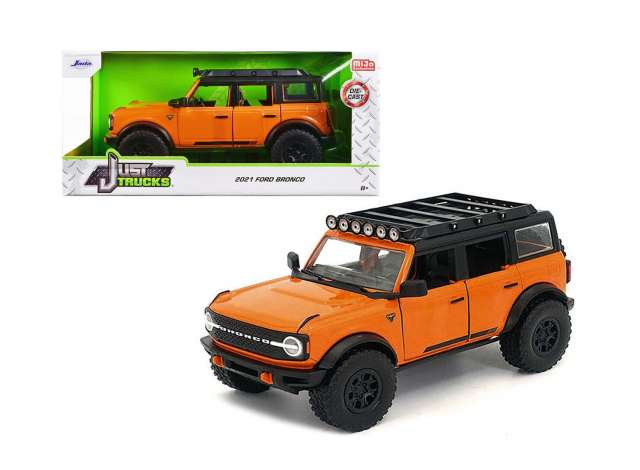 1/24 2021 Ford Bronco, orange/black