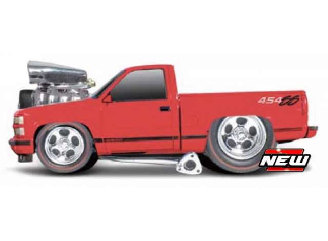 Preorder - Q2 2023 - 1/64 1993 Chevrolet 454 SS Pick up *Muscle Machines*  red