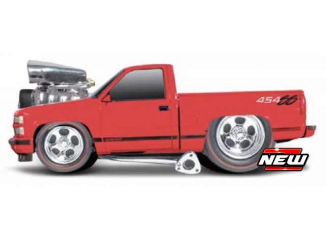 Preorder - Q2 2023 - 1/64 1993 Chevrolet 454 SS Pick up *Muscle Machines*, red