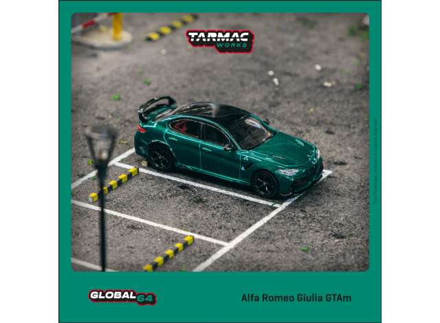 Preorder - October 2023 - 1/64 Alfa Romeo Giulia GTAm, green metallic