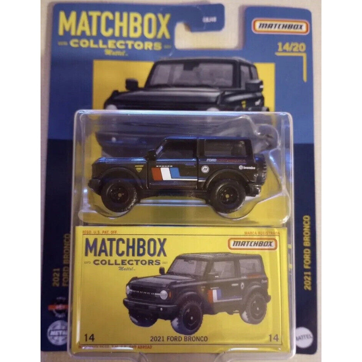 Matchbox Collectors - 2020 Ford Bronco, black