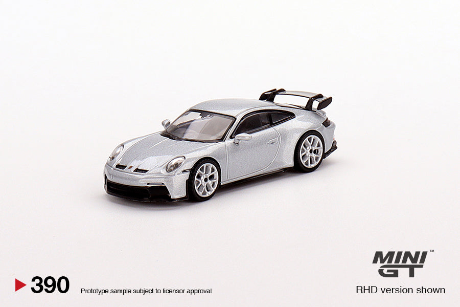 1/64 Porsche 911 (992) GT3 GT, silver metallic