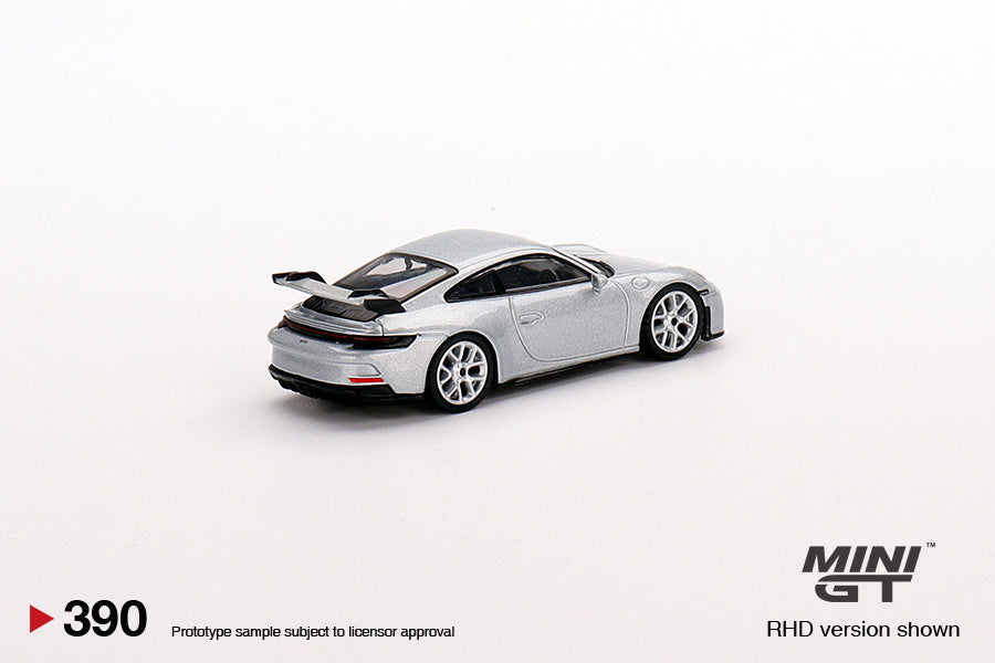 1/64 Porsche 911 (992) GT3 GT, silver metallic