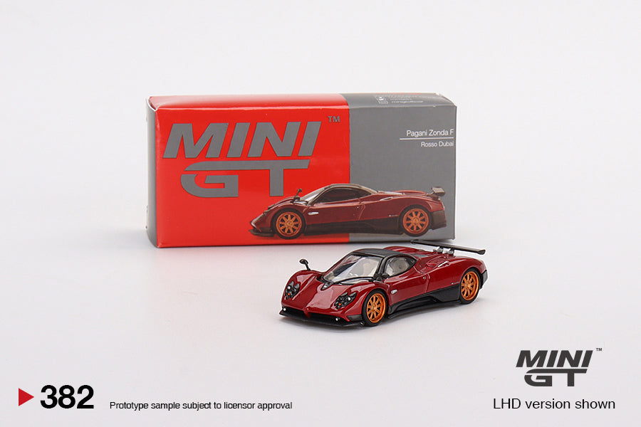 1/64 Pagani Zonda F Rosso Dubai, red