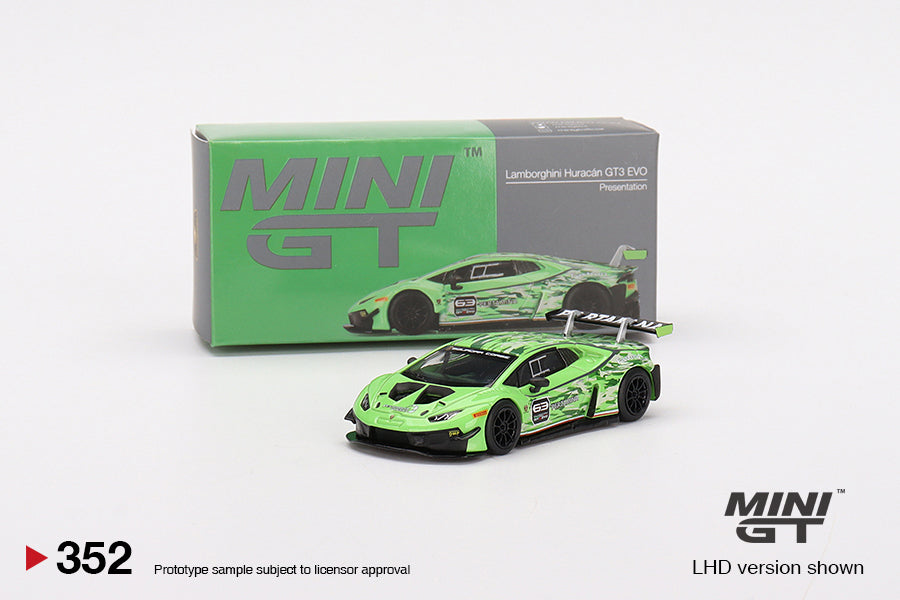 1/64 Lamborghini Huracán GT3 EVO Presentation, green