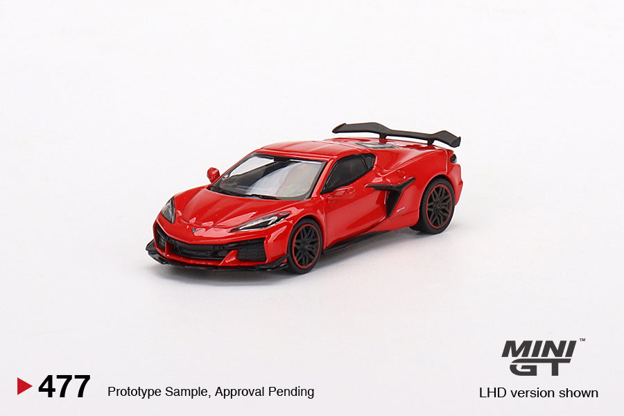 1/64 2023 Chevrolet Corvette Z06, torch red